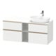 Duravit Waschtischunterschrank D-Neo 140x55cm, 2 SBK, 2 A, B R, b geb/we ma-1