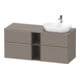 Duravit Waschtischunterschrank D-Neo 140x55cm, 2 SBK, 2 A, B R, ES geb/Bas ma-1