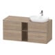 Duravit Waschtischunterschrank D-Neo 140x55cm, 2 SBK, 2 A, B R, ES geb/Ei ma-1