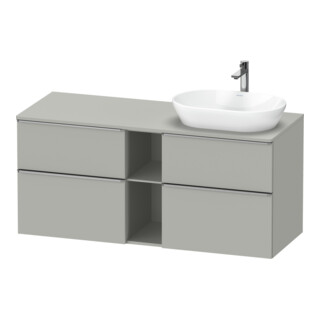 Duravit Waschtischunterschrank D-Neo 140x55cm, 2 SBK, 2 A, B R, ES geb/gr ma