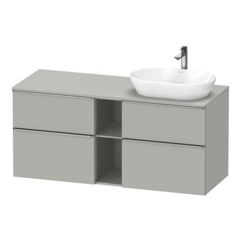 Duravit Waschtischunterschrank D-Neo 140x55cm, 2 SBK, 2 A, B R, ES geb/gr ma