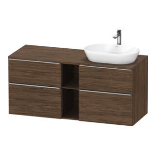 Duravit Waschtischunterschrank D-Neo 140x55cm, 2 SBK, 2 A, B R, ES geb/Nu d