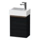 Duravit Waschtischunterschrank D-Neo 36,4x22,2x44cm, 1 Tür, An L, b geb/Ei sw-1