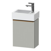 Duravit Waschtischunterschrank D-Neo 36,4x22,2x44cm, 1 Tür, An L, b geb/gr ma