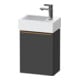 Duravit Waschtischunterschrank D-Neo 36,4x22,2x44cm, 1 Tür, An L, b geb/Gra m-1