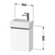 Duravit Waschtischunterschrank D-Neo 36,4x22,2x44cm, 1 Tür, An L, b geb/Gra m