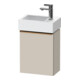Duravit Waschtischunterschrank D-Neo 36,4x22,2x44cm, 1 Tür, An L, b geb/Ta ma-1