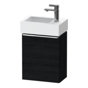 Duravit Waschtischunterschrank D-Neo 36,4x22,2x44cm, 1 Tür, An L, ch/Ei sw