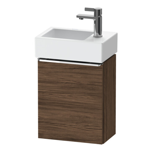 Duravit Waschtischunterschrank D-Neo 36,4x22,2x44cm, 1 Tür, An L, ch/nb dkl.
