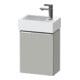 Duravit Waschtischunterschrank D-Neo 36,4x22,2x44cm, 1 Tür, An L, chr/Bet ma-1