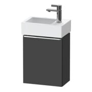 Duravit Waschtischunterschrank D-Neo 36,4x22,2x44cm, 1 Tür, An L, chr/Grap ma