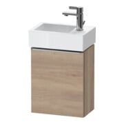 Duravit Waschtischunterschrank D-Neo 36,4x22,2x44cm, 1 Tür, An L, ES geb/Ei m