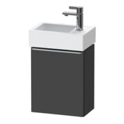 Duravit Waschtischunterschrank D-Neo 36,4x22,2x44cm, 1 Tür, An L, ES geb/Gra