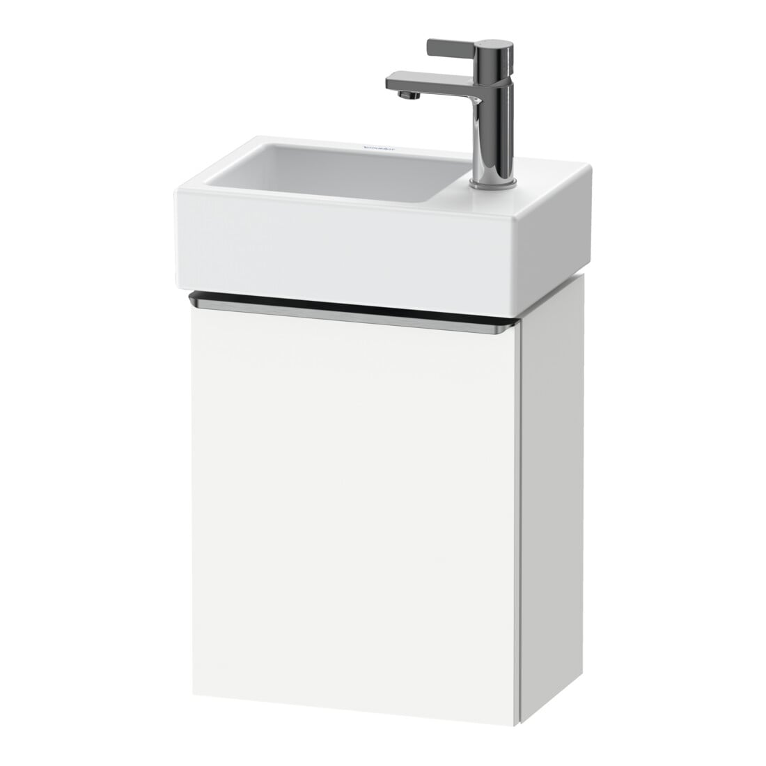 Duravit Waschtischunterschrank D-Neo 36,4x22,2x44cm, 1 Tür, An L, ES geb/w ma