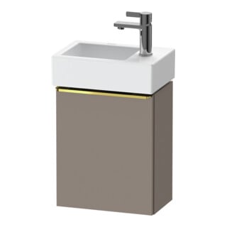 Duravit Waschtischunterschrank D-Neo 36,4x22,2x44cm, 1 Tür, An L, g pol/Bas m