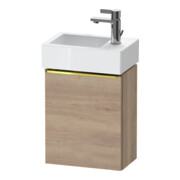 Duravit Waschtischunterschrank D-Neo 36,4x22,2x44cm, 1 Tür, An L, g pol/Ei ma