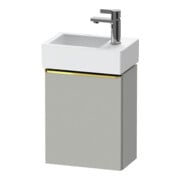 Duravit Waschtischunterschrank D-Neo 36,4x22,2x44cm, 1 Tür, An L, g pol/gr ma
