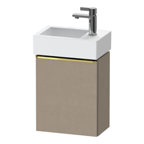 Duravit Waschtischunterschrank D-Neo 36,4x22,2x44cm, 1 Tür, An L, g pol/Lei