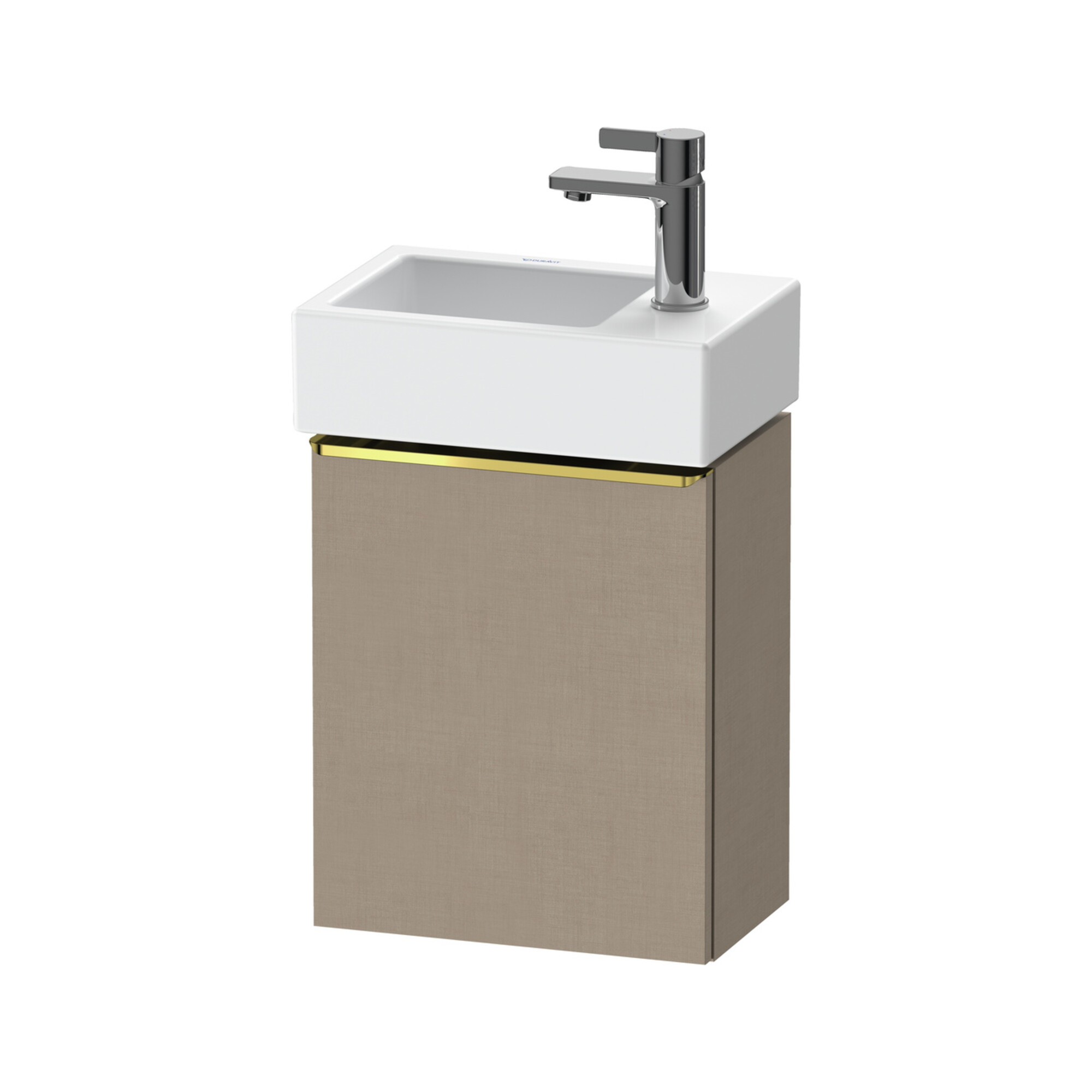 Duravit Waschtischunterschrank D-Neo 36,4x22,2x44cm, 1 Tür, An L, g pol/Lei