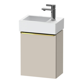 Duravit Waschtischunterschrank D-Neo 36,4x22,2x44cm, 1 Tür, An L, g pol/Tau m