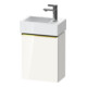 Duravit Waschtischunterschrank D-Neo 36,4x22,2x44cm, 1 Tür, An L, g pol/w hgl-1