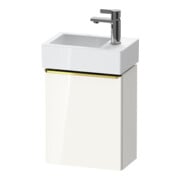Duravit Waschtischunterschrank D-Neo 36,4x22,2x44cm, 1 Tür, An L, g pol/w hgl