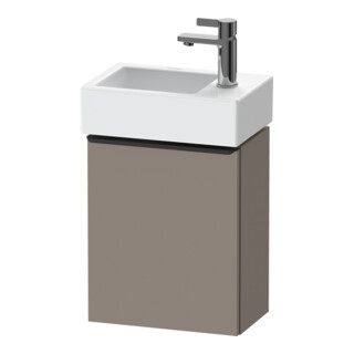Duravit Waschtischunterschrank D-Neo 36,4x22,2x44cm, 1 Tür, An L, sw/Bas ma