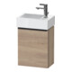 Duravit Waschtischunterschrank D-Neo 36,4x22,2x44cm, 1 Tür, An L, sw/Ei marm.-1