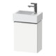 Duravit Waschtischunterschrank D-Neo 36,4x22,2x44cm, 1 Tür, An li, chr/we ma-1