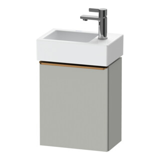 Duravit Waschtischunterschrank D-Neo 36,4x22,2x44cm, 1 Tür, An R, b geb/gr ma