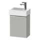 Duravit Waschtischunterschrank D-Neo 36,4x22,2x44cm, 1 Tür, An R, chr/Bet ma-1