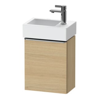 Duravit Waschtischunterschrank D-Neo 36,4x22,2x44cm, 1 Tür, An R, ES geb/Ei N