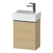 Duravit Waschtischunterschrank D-Neo 36,4x22,2x44cm, 1 Tür, An R, ES geb/Ei N