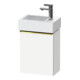 Duravit Waschtischunterschrank D-Neo 36,4x22,2x44cm, 1 Tür, An R, g pol/w ma-1