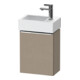 Duravit Waschtischunterschrank D-Neo 36,4x22,2x44cm, 1 Tür, An re, chr/Leinen-1