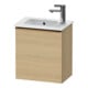 Duravit Waschtischunterschrank D-Neo 41x27,4x44cm, 1 T, An L, b geb/Eiche Nat-1
