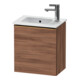 Duravit Waschtischunterschrank D-Neo 41x27,4x44cm, 1 T, An L, b geb/Nussb Nat-1