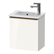 Duravit Waschtischunterschrank D-Neo 41x27,4x44cm, 1 T, An L, bron geb/we hgl