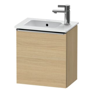 Duravit Waschtischunterschrank D-Neo 41x27,4x44cm, 1 T, An L, ES geb/Ei Nat