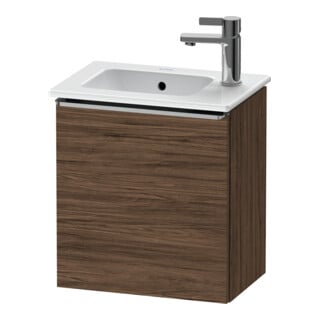 Duravit Waschtischunterschrank D-Neo 41x27,4x44cm, 1 T, An L, ES geb/Nu dkl.
