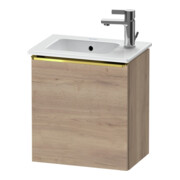 Duravit Waschtischunterschrank D-Neo 41x27,4x44cm, 1 T, An L, g pol/Ei marm.-1