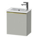 Duravit Waschtischunterschrank D-Neo 41x27,4x44cm, 1 T, An L, gol pol/grau ma-1