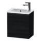Duravit Waschtischunterschrank D-Neo 41x27,4x44cm, 1 T, An L, sw/Ei sw-1