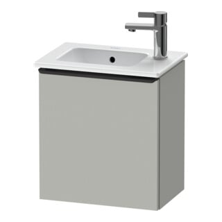 Duravit Waschtischunterschrank D-Neo 41x27,4x44cm, 1 T, An L, sw/gr ma