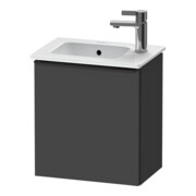 Duravit Waschtischunterschrank D-Neo 41x27,4x44cm, 1 T, An L, sw/Grap ma