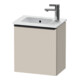 Duravit Waschtischunterschrank D-Neo 41x27,4x44cm, 1 T, An L, sw/Taup ma-1