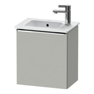 Duravit Waschtischunterschrank D-Neo 41x27,4x44cm, 1 T, An li, chr/Beton ma