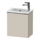 Duravit Waschtischunterschrank D-Neo 41x27,4x44cm, 1 T, An li, chr/Taup ma-1