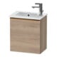 Duravit Waschtischunterschrank D-Neo 41x27,4x44cm, 1 T, An R, b geb/Ei marm.-1