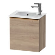 Duravit Waschtischunterschrank D-Neo 41x27,4x44cm, 1 T, An R, b geb/Ei marm.